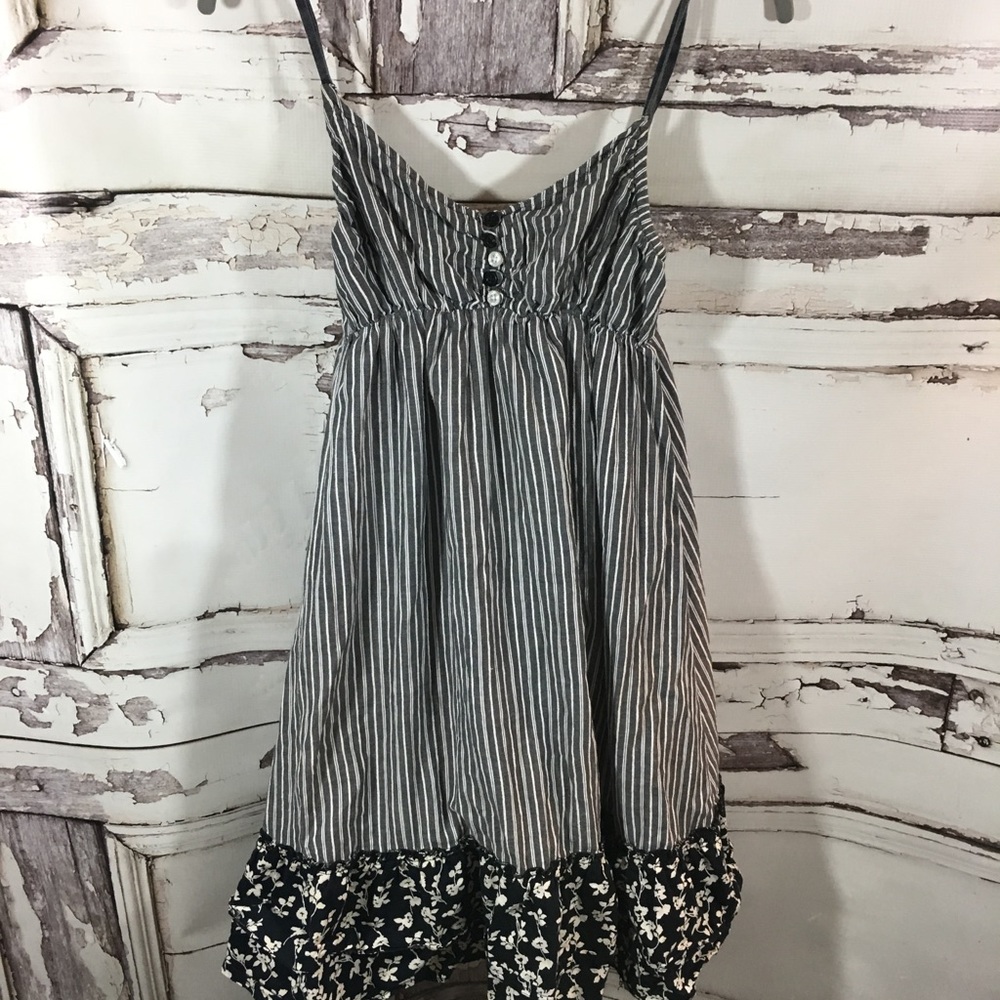 Element striped floral sundress